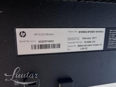 Monitor HP E232