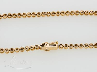 Kuldkäekett 585* Teemantidega 0,77ct