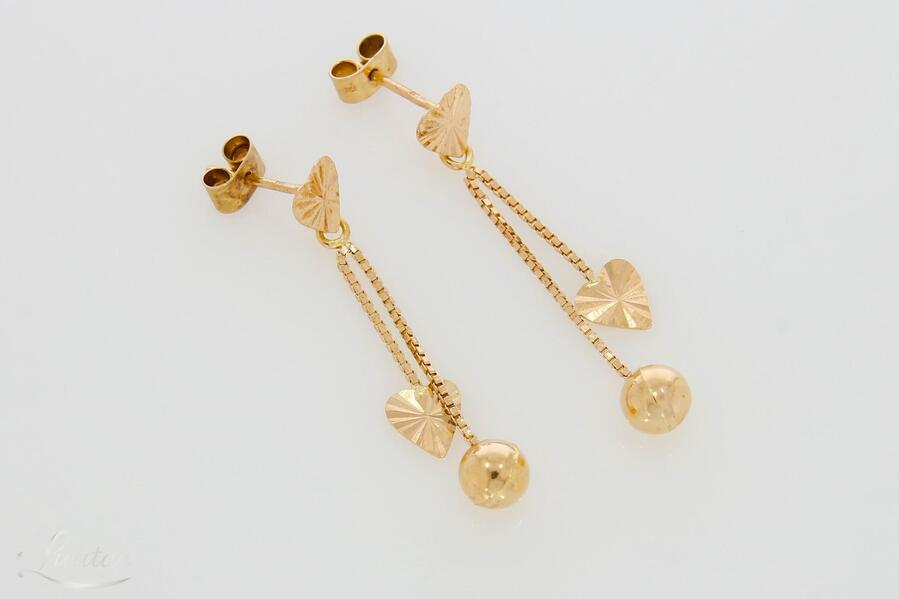 Kuldkõrvarõngad 585*