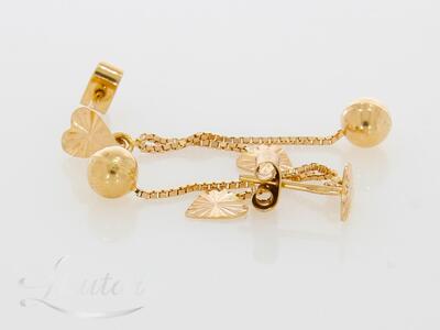 Kuldkõrvarõngad 585*