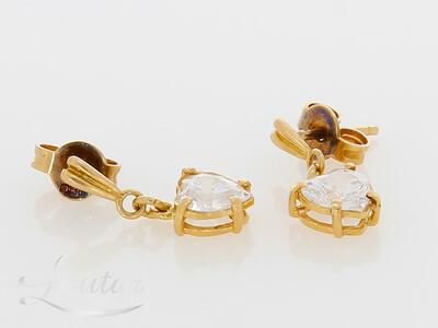 Kuldkõrvarõngad 585* Südamed