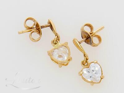 Kuldkõrvarõngad 585* Südamed