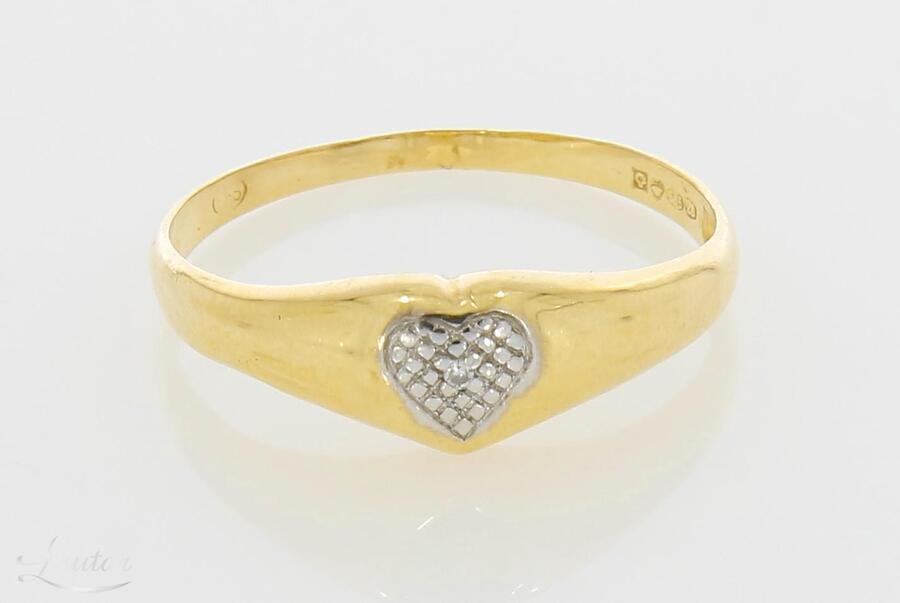 Kuldsõrmus 585* Briljant