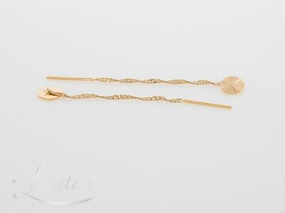 Kuldkõrvarõngad 585* UUED