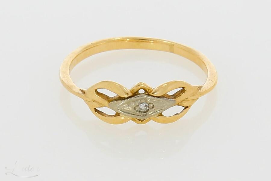 Kuldsõrmus 585* Briljant