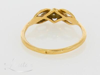 Kuldsõrmus 585* Briljant