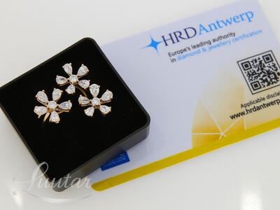 Kuldsõrmus 585* UUS! Briljandid 2.59ct