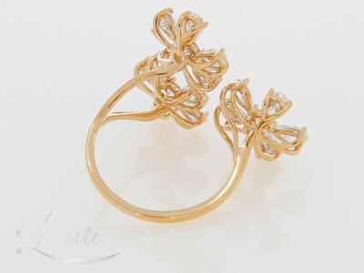 Kuldsõrmus 585* UUS! Briljandid 2.59ct