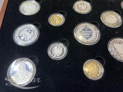 Hõbemüntide kollektsioon Saksa mark