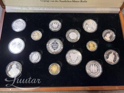 Hõbemüntide kollektsioon Saksa mark
