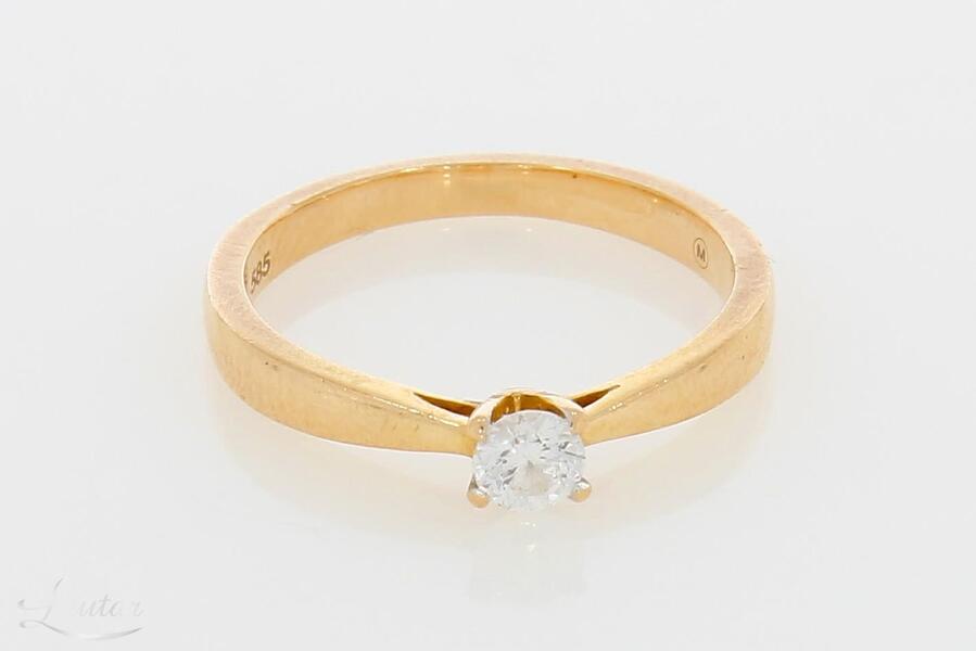 Kuldsõrmus 585* Briljant