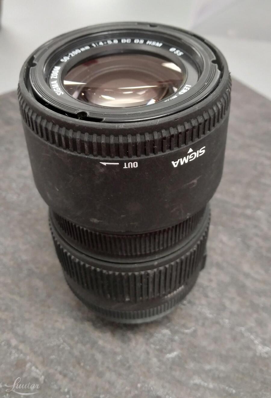 Objektiiv Sigma 50-200mm 1:4-5.6 HSM