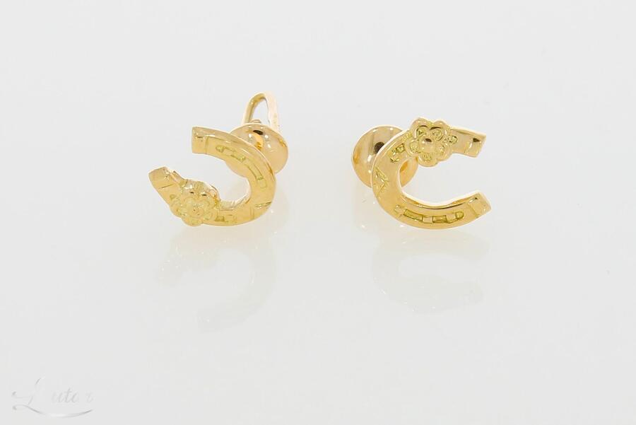 Kuldkõrvarõngad 585* Hobuseraud