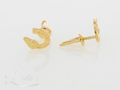 Kuldkõrvarõngad 585* Hobuseraud