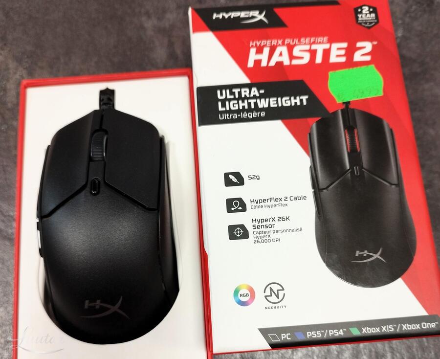 Hiir Hyperx Pulsefire Haste 2 UUS!