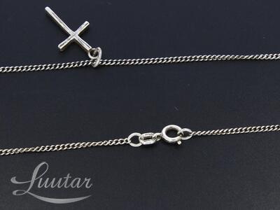 Hõbekaelakett 925* kuloniga Rist