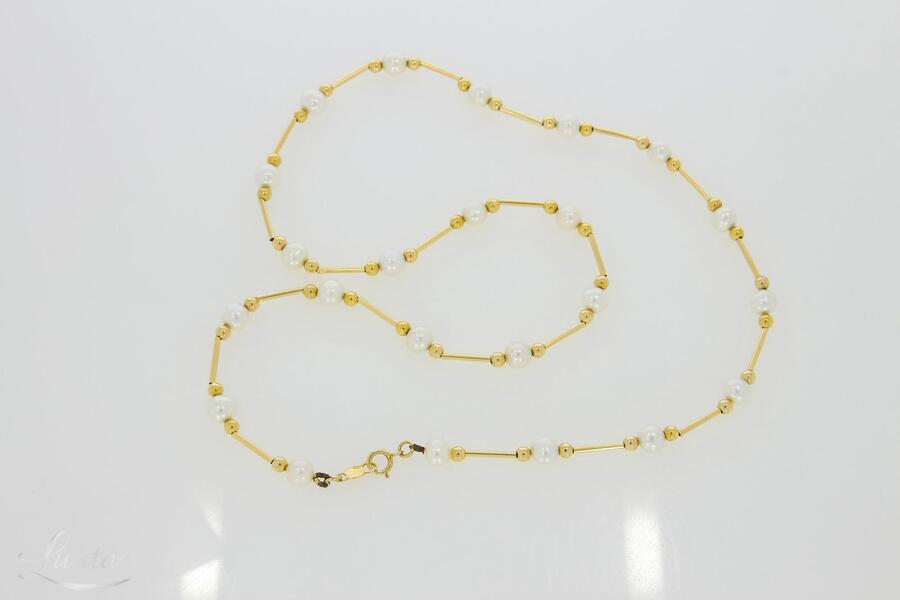 Kuldkaelakett 585* Pärlid