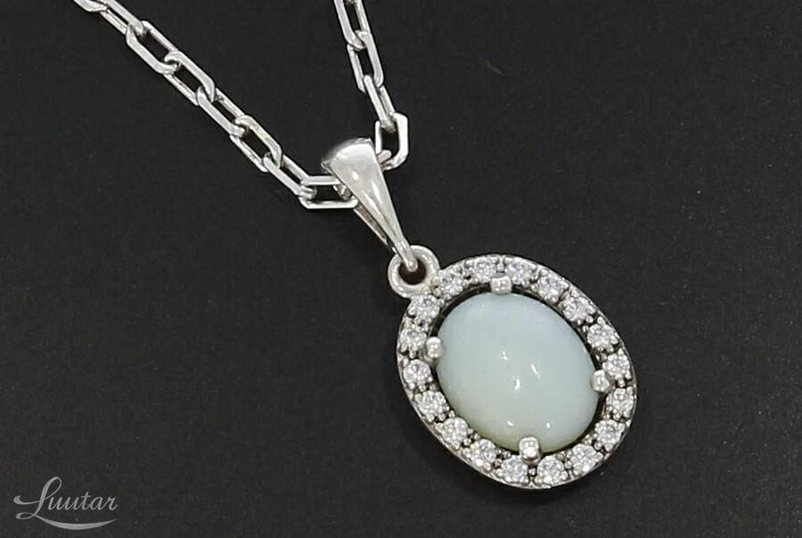 Hõbekaelakett 925* kuloniga