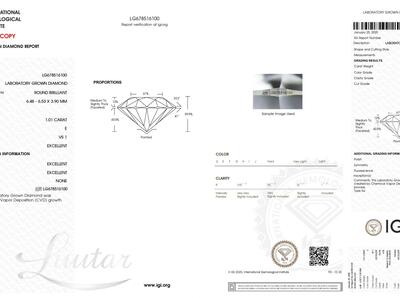 Kuld kulon 585* Briljant UUS!