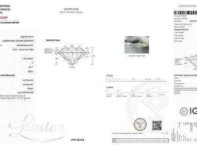 Kuld kulon 585* Briljant UUS!