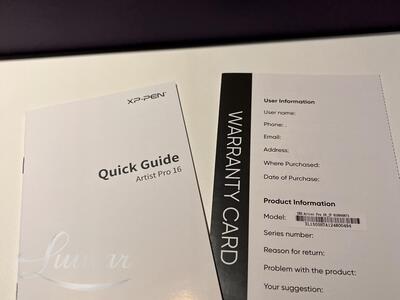 Graafikalaud XP-Pen Artist Pro 16