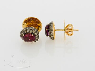 Kuldkõrvarõngad 750* Brumani