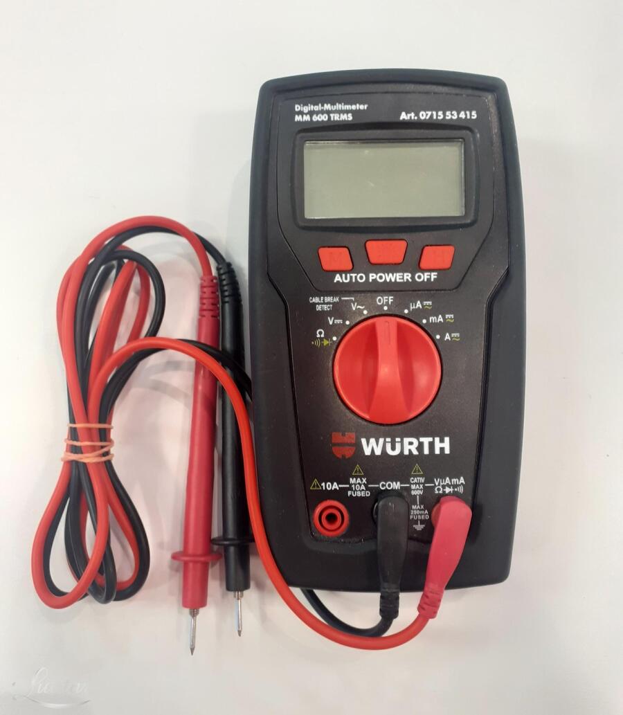 Multimeeter Würth MM 600 TRMS 