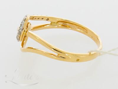 Kuldsõrmus 585* Briljandid