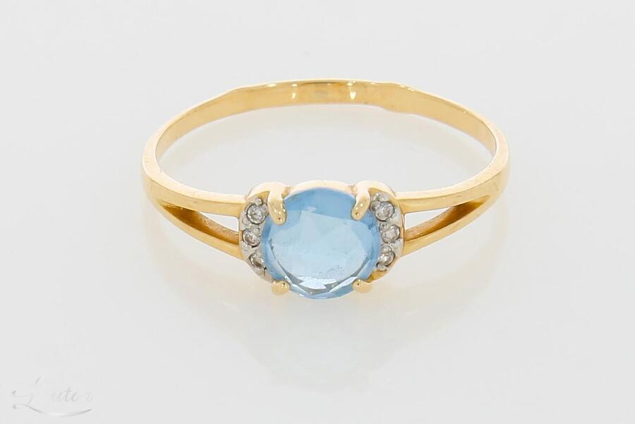 Kuldsõrmus 585* Topaas