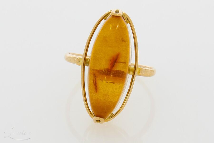 Kuldsõrmus 583* Merevaik