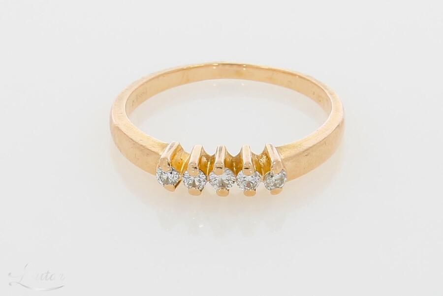 Kuldsõrmus 585* Briljandid