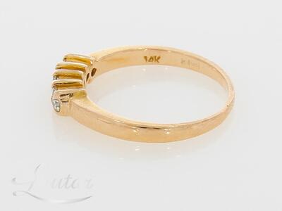 Kuldsõrmus 585* Briljandid