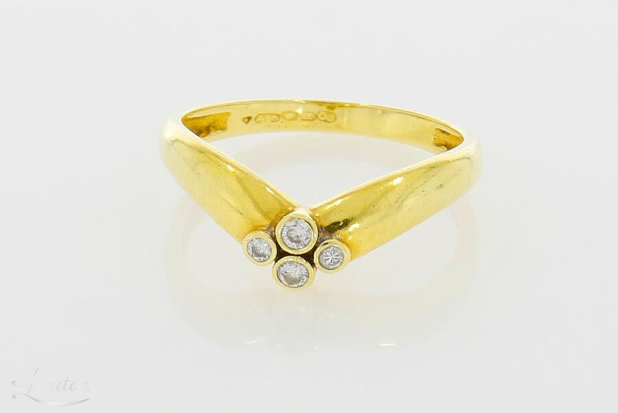 Kuldsõrmus 585* Briljandid 