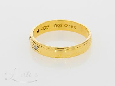 Kuldsõrmus 750*Briljandid!