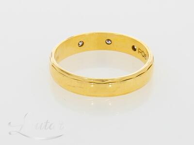 Kuldsõrmus 750*Briljandid!