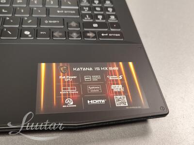 Sülearvuti MSI Katana 15 HX B14W UUS!