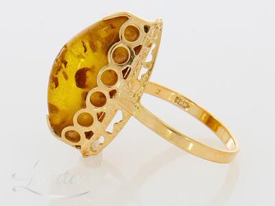 Kuldsõrmus 585* Merevaik