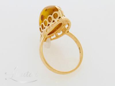 Kuldsõrmus 585* Merevaik