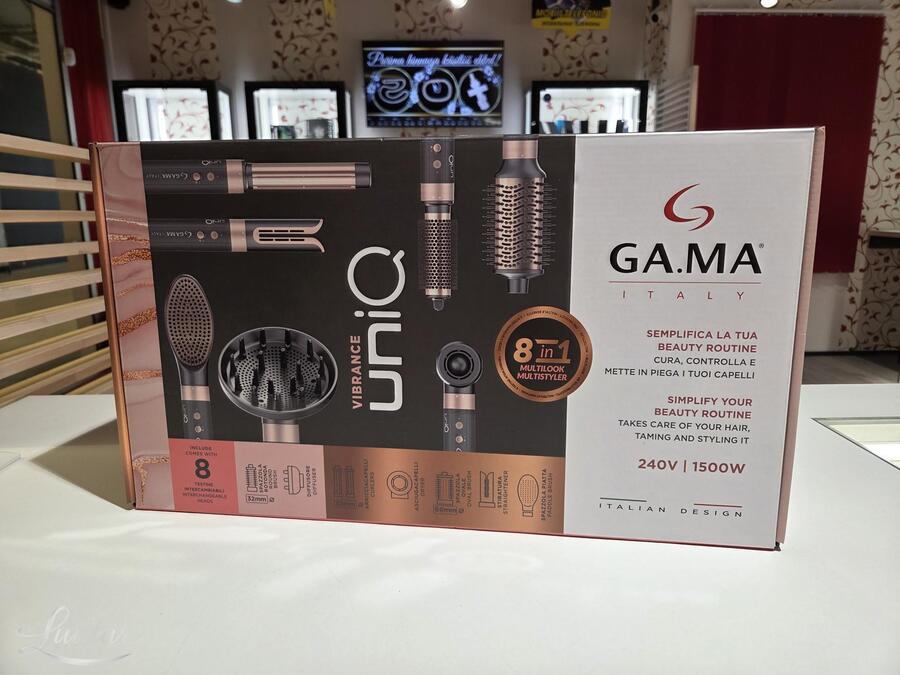 Multistyler GA.MA Vibrance UniQ, 1500 W, dark grey/pink