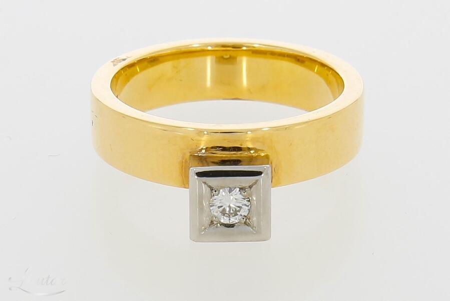 Kuldsõrmus 750* Briljant