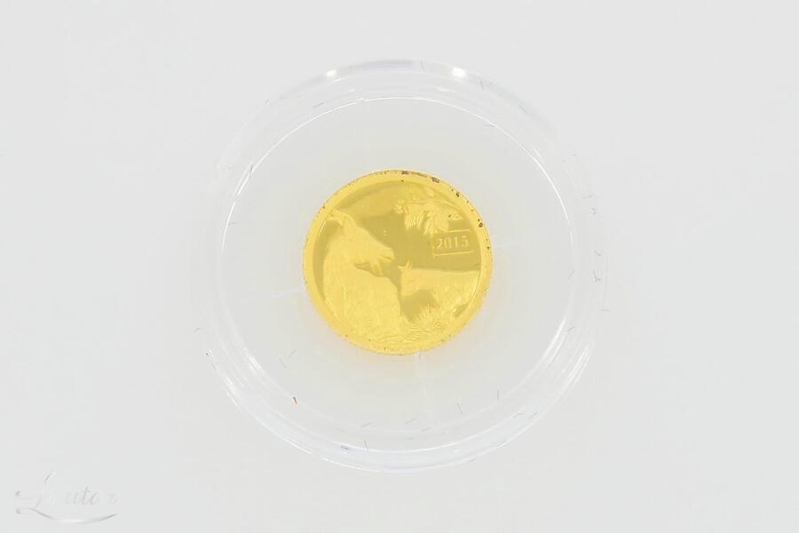 Kuldmünt 999* 5 Dollars - Elizabeth II Year of the Goat 