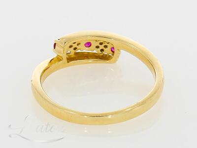 Kuldsõrmus 585* Briljandid