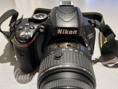 Kaamera Nikon D5100 + Objektiiv Nikon AF-S DX Nikkor 18-55mm