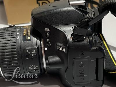 Kaamera Nikon D5100 + Objektiiv Nikon AF-S DX Nikkor 18-55mm