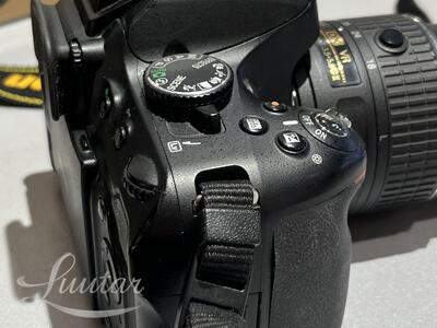 Kaamera Nikon D5100 + Objektiiv Nikon AF-S DX Nikkor 18-55mm