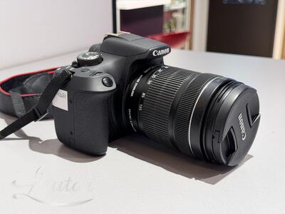 Peegelkaamera Canon EOS 2000D + Objektiiv Canon 18-135mm 