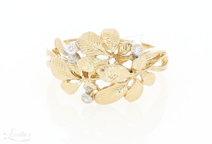 Kuldsõrmus 585* Briljandid