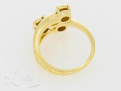 Kuldsõrmus 585* Briljandid