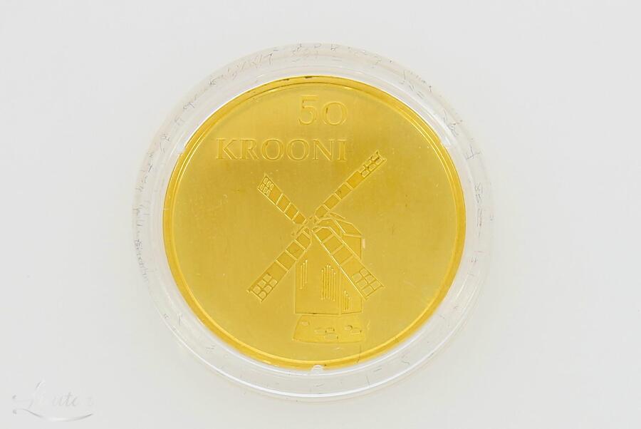 Kuldmünt 999* 50 krooni
