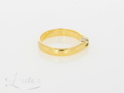 Kuldsõrmus 585* Briljant 0.10ct